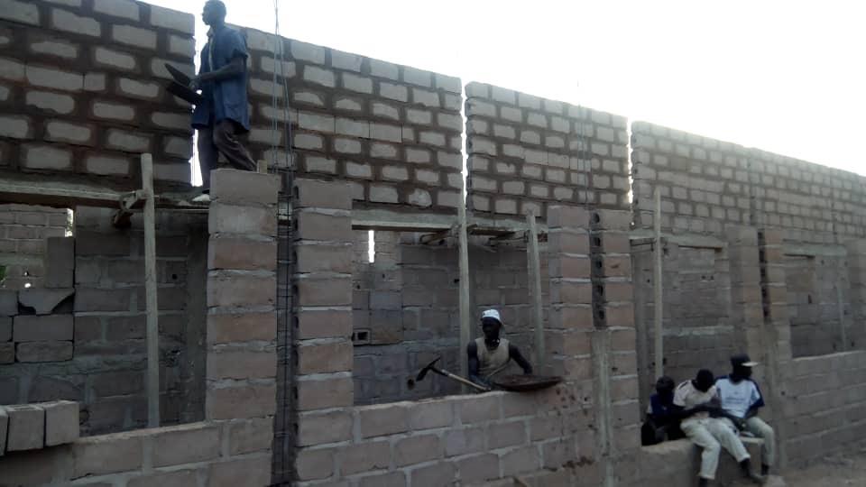 Danzana Middle School under construction